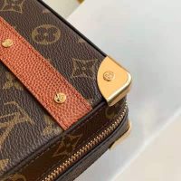 Louis Vuitton Unisex LVXNBA Handle Trunk Bag Monogram Coated Canvas