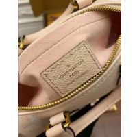 Louis Vuitton Women Papillon BB Carryall Bag Bouton De Rose Pink Embossed Grained Cowhide Leather