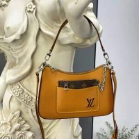 Louis Vuitton LV Women Marelle Handbag Honey Gold Epi Grained Cowhide Leather Canvas