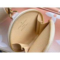 Louis Vuitton Unisex Multi Pochette Accessoires Pink Brume Gray Monogram Giant Coated Canvas