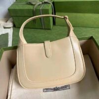 Gucci GG Women Jackie 1961 Mini Shoulder Bag White Leather