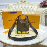 Louis Vuitton LV Unisex Cruiser Messenger Monogram Coated Canvas Cowhide Leather