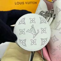 Louis Vuitton LV Women Bella Bucket Bag Gradient Pink Mahina Perforated Calf Leather1 (1)