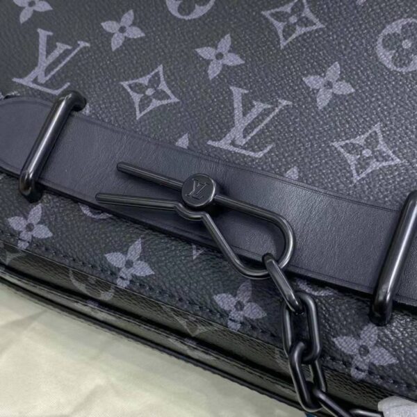 Louis Vuitton LV Women Steamer Messenger Monogram Eclipse Coated Canvas (6)