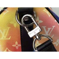 Louis Vuitton LV Unisex Keepall Bandoulière 50 Monogram Sunset Coated Canvas