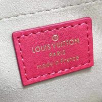 Louis Vuitton LV Unisex Troca PM Handbag Pink Damier Quilt Lambskin S-Lock Double Zip (1)