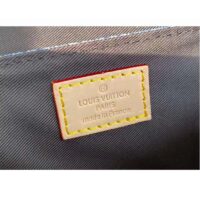 Louis Vuitton LV Unisex Trunk Slingbag Ocean Blue Damier Salt Canvas Cowhide Leather