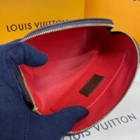 Louis Vuitton LV Women Cosmetics Pouch Damier Coated Canvas Golden Brass