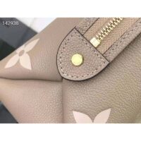 Louis Vuitton LV Women Petit Palais Handbag Tourterelle Crème Embossed Grained Cowhide Leather