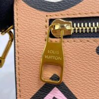 Louis Vuitton LV Women Pochette Métis Handbag Arizona Beige Monogram Coated Canvas Cowhide