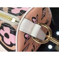 Louis Vuitton LV Women Speedy Bandoulière 25 Cream Monogram Coated Canvas Cowhide Leather