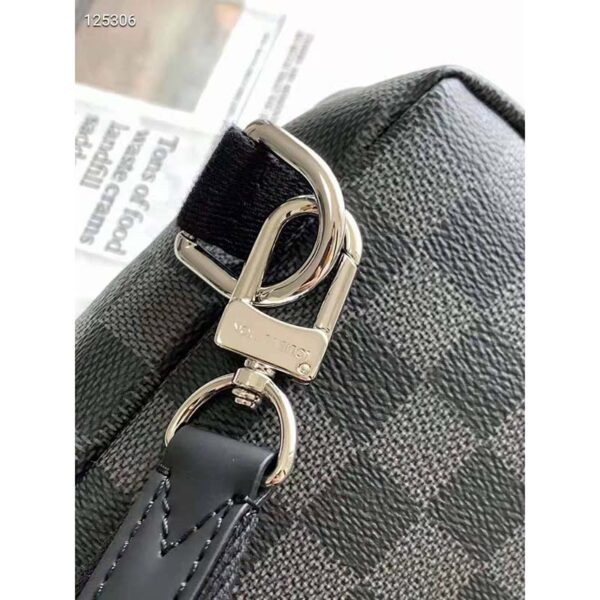 Louis Vuitton Unisex Avenue Sling Bag Coated Damier Graphique Canvas Textile Lining (8)