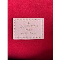 Louis Vuitton LV Unisex Coussin PM Handbag Dragée Light Pink Monogram Embossed Puffy Lambskin