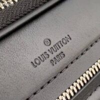 Louis Vuitton LV Unisex Scott Messenger Damier Graphite Coated Canvas Cowhide Leather