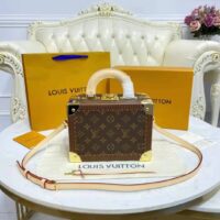 Louis Vuitton LV Unisex Valisette Trésor Monogram Coated Canvas