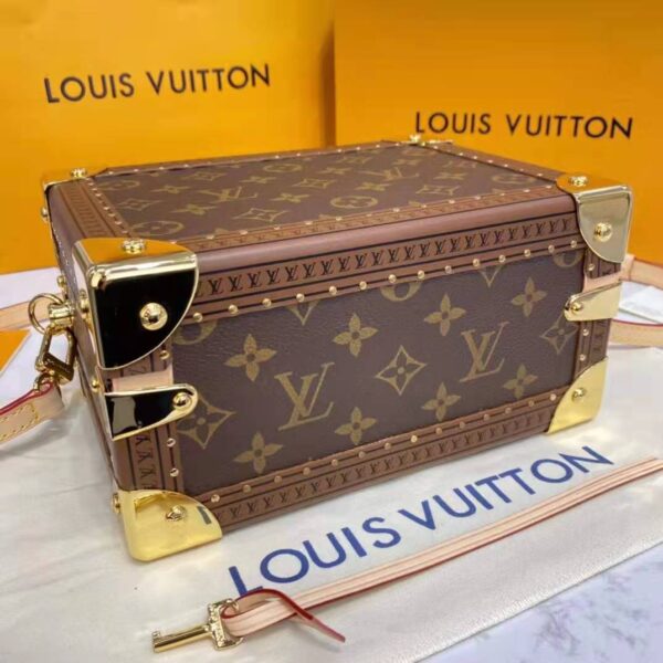 Louis Vuitton LV Unisex Valisette Trésor Monogram Coated Canvas (13)