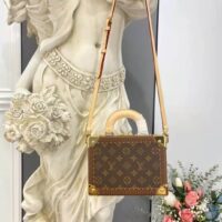 Louis Vuitton LV Unisex Valisette Trésor Monogram Coated Canvas