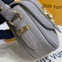 Louis Vuitton LV Women LV Pont 9 Soft MM Gris Taupe Summer Gold Grained Calfskin