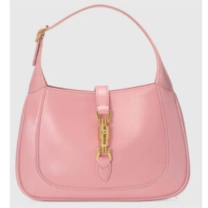 Gucci Women Jackie 1961 Mini Shoulder Bag in Pink Leather