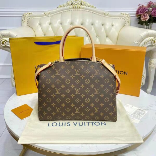 Louis Vuitton LV Unisex Grand Palais Tote Brown Monogram Coated Canvas (8)