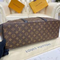 Louis Vuitton LV Unisex WeekEnd Tote GM Monogram Canvas Cowhide Leather