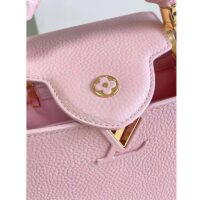 Louis Vuitton LV Women Capucines BB Handbag Pink Taurillon Calfskin