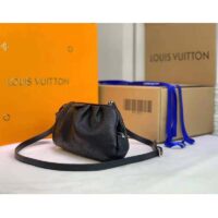 Louis Vuitton LV Women Scala Mini Pouch Black Mahina Perforated Calf Leather