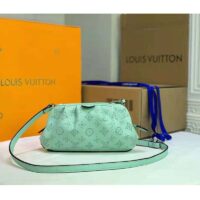 Louis Vuitton LV Women Scala Mini Pouch Green Mahina Perforated Calf Leather