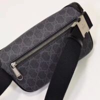 Gucci Unisex Belt bag Interlocking G Black GG Supreme Canvas (1)