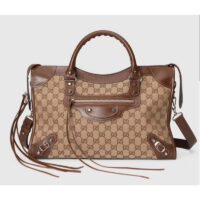 Gucci Women The Hacker Project Medium Neo Classic Bag Beige Original GG Canvas (1)