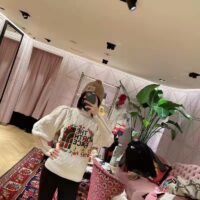 Gucci Women The North Face x Gucci Sweater Ivory Soft Wool (1)