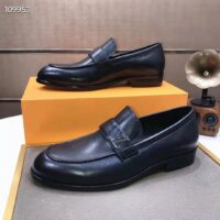 Louis Vuitton LV Men Saint Germain Loafer Black Supple Calf New LV Buckle