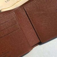 Louis Vuitton LV Unisex Multiple Wallet Brown Coated Canvas Cowhide Leather (1)