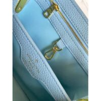 Louis Vuitton LV Women Capucines BB Handbag Dusk Blue Taurillon Calfskin