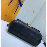 Louis Vuitton LV Women Favorite Black Monogram Empreinte Cowhide Leather