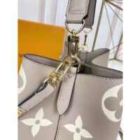 Louis Vuitton LV Women NéoNoé MM Bucket Bag Cream Embossed Grained Cowhide Leather (1)