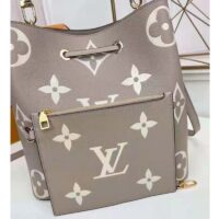 Louis Vuitton LV Women NéoNoé MM Bucket Bag Cream Embossed Grained Cowhide Leather (1)