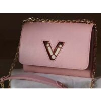 Louis Vuitton LV Women Twist PM Handback Rose Jasmin Epi Cowhide Leather (1)