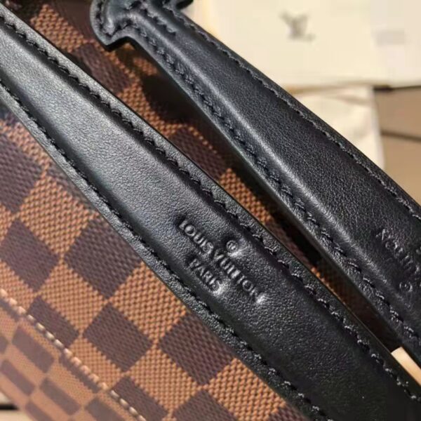 Louis Vuitton LV Women Vavin PM Wallet Black Damier Ebene Coated Canvas (9)