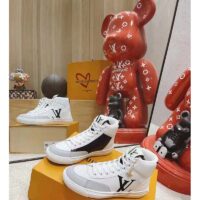 Louis Vuitton Unisex Charlie Sneaker Cacao Brown Mix Recycled Bio-Based Materials (1)