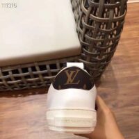 Louis Vuitton Unisex Charlie Sneaker Cacao Brown White Mix Recycled Bio-Based Materials (2)