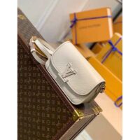 Louis Vuitton LV Unisex Buci Crossbody White Epi Grained Smooth Cowhide Leather (4)