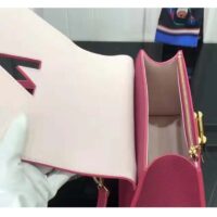 Louis Vuitton LV Women Twist One Handle BB Handbag Dragon Fruit Pink Taurillon (5)