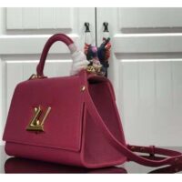 Louis Vuitton LV Women Twist One Handle BB Handbag Dragon Fruit Pink Taurillon (5)