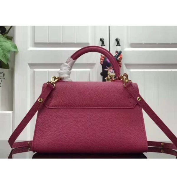 Louis Vuitton LV Women Twist One Handle BB Handbag Dragon Fruit Pink Taurillon (9)