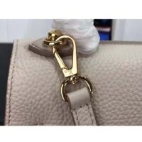 Louis Vuitton LV Women Twist One Handle BB Handbag Greige Grey Taurillon (1)