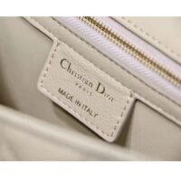 Dior Women CD Large Dior Caro Bag Beige Supple Cannage Calfskin (10)