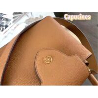 Louis Vuitton LV Unisex Capucines MM Handbag Gold Arizona Taurillon Cowhide (10)