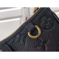 Louis Vuitton LV Women Easy Pouch On Strap Black Monogram Supple Grained Cowhide (1)