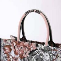 Dior Women Large Dior Book Tote Multicolor La Force Embroidery (1)